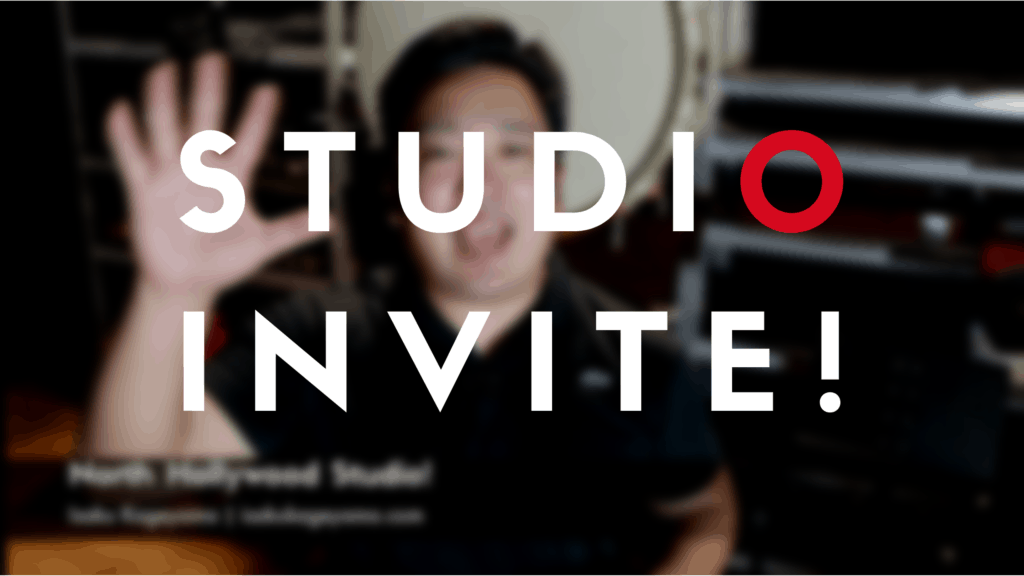 north hollywood taiko studio invite